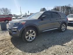 Salvage cars for sale at Mebane, NC auction: 2020 Ford Explorer Platinum