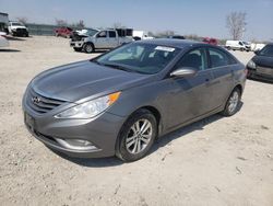 Salvage cars for sale at Kansas City, KS auction: 2013 Hyundai Sonata GLS