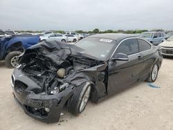 Salvage cars for sale at San Antonio, TX auction: 2016 BMW 228 I Sulev