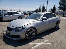 Salvage cars for sale from Copart Rancho Cucamonga, CA: 2019 BMW 430I Gran Coupe