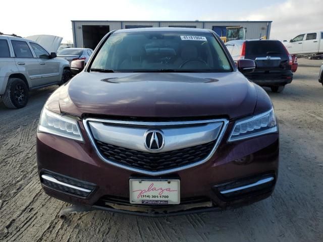 2014 Acura MDX Technology