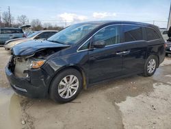 Honda salvage cars for sale: 2016 Honda Odyssey EXL