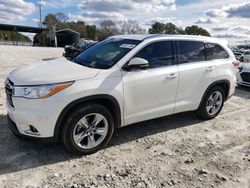 Vehiculos salvage en venta de Copart Loganville, GA: 2016 Toyota Highlander Limited