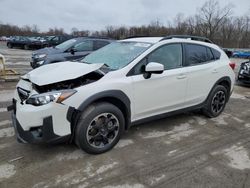 Salvage cars for sale from Copart Ellwood City, PA: 2021 Subaru Crosstrek Premium