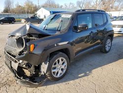 Salvage cars for sale at Wichita, KS auction: 2015 Jeep Renegade Latitude