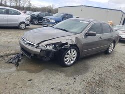 Honda Accord EX salvage cars for sale: 2007 Honda Accord EX