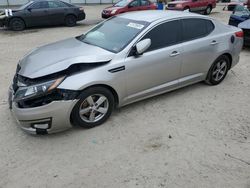 KIA Optima salvage cars for sale: 2014 KIA Optima LX