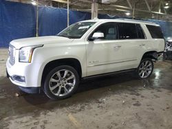 Salvage cars for sale from Copart Woodhaven, MI: 2015 GMC Yukon Denali