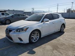 Salvage cars for sale at Sun Valley, CA auction: 2014 Lexus CT 200