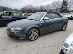 Audi S4/RS4 salvage cars for sale: 2008 Audi S4 Quattro Cabriolet