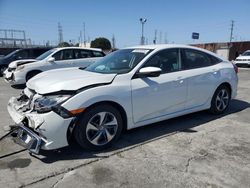 Salvage cars for sale at Wilmington, CA auction: 2019 Honda Civic LX