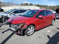 Salvage cars for sale from Copart Exeter, RI: 2020 Toyota Corolla LE