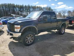 Salvage trucks for sale at North Billerica, MA auction: 2008 Ford F350 SRW Super Duty