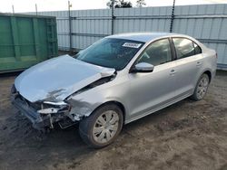 Vehiculos salvage en venta de Copart Harleyville, SC: 2013 Volkswagen Jetta SE