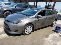 Salvage cars for sale from Copart Riverview, FL: 2019 Toyota Corolla L