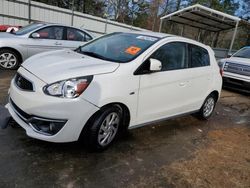 Salvage cars for sale from Copart Austell, GA: 2017 Mitsubishi Mirage SE