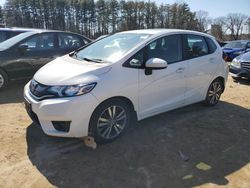 Salvage cars for sale at North Billerica, MA auction: 2015 Honda FIT EX