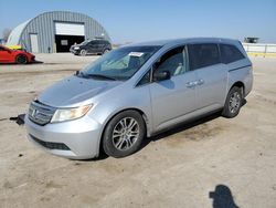 Salvage cars for sale at Wichita, KS auction: 2011 Honda Odyssey EX
