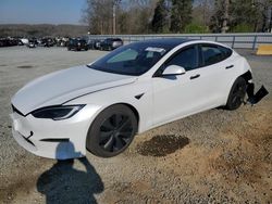 Salvage cars for sale at Concord, NC auction: 2022 Tesla Model S