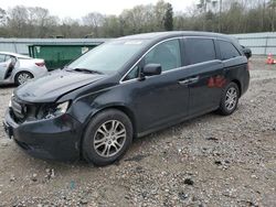 Salvage cars for sale at Augusta, GA auction: 2012 Honda Odyssey EXL
