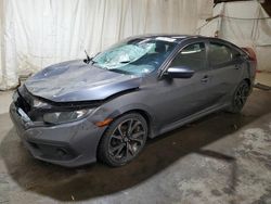 Honda salvage cars for sale: 2019 Honda Civic Sport