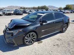 Salvage cars for sale at Las Vegas, NV auction: 2020 Toyota Corolla SE