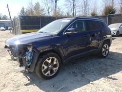 Salvage cars for sale from Copart Waldorf, MD: 2019 Jeep Compass Limited