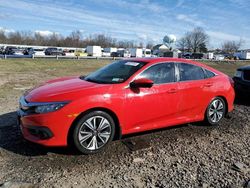 Salvage cars for sale from Copart Hillsborough, NJ: 2016 Honda Civic EXL