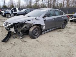 Salvage cars for sale at Waldorf, MD auction: 2017 Nissan Altima 2.5