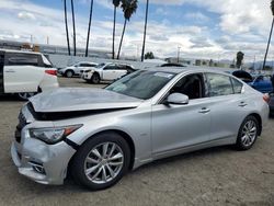 Vehiculos salvage en venta de Copart Van Nuys, CA: 2017 Infiniti Q50 Premium