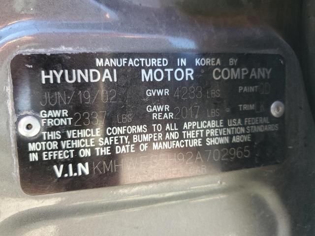 2002 Hyundai Sonata GLS