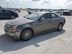 Salvage cars for sale from Copart Arcadia, FL: 2012 Cadillac CTS Luxury Collection