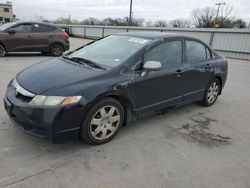 Honda salvage cars for sale: 2009 Honda Civic LX