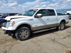 Salvage cars for sale from Copart Woodhaven, MI: 2013 Ford F150 Supercrew