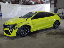 Salvage cars for sale at North Billerica, MA auction: 2019 Honda Civic SI