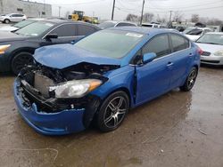 KIA salvage cars for sale: 2014 KIA Forte EX