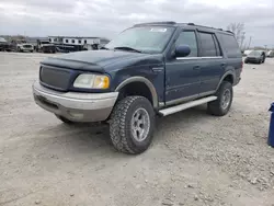 Salvage cars for sale from Copart Kansas City, KS: 2001 Ford Expedition Eddie Bauer