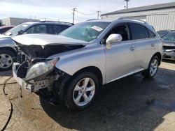 Salvage cars for sale from Copart Chicago Heights, IL: 2012 Lexus RX 350
