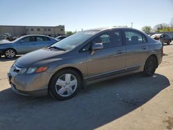 Honda Civic salvage cars for sale: 2008 Honda Civic LX