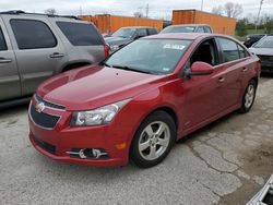 Salvage cars for sale from Copart Bridgeton, MO: 2014 Chevrolet Cruze LTZ