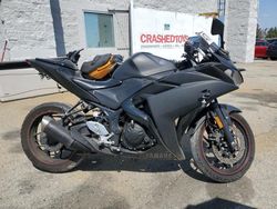 Salvage motorcycles for sale at Rancho Cucamonga, CA auction: 2017 Yamaha YZFR3 A