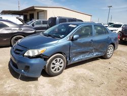 Salvage cars for sale at Temple, TX auction: 2013 Toyota Corolla Base