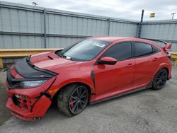 Salvage cars for sale from Copart Dyer, IN: 2018 Honda Civic TYPE-R Touring