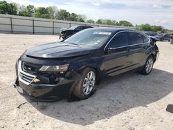Salvage cars for sale from Copart New Braunfels, TX: 2018 Chevrolet Impala LT