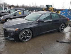 Salvage cars for sale from Copart Duryea, PA: 2019 Honda Accord Sport