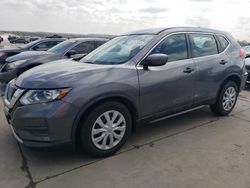 Salvage cars for sale at Grand Prairie, TX auction: 2017 Nissan Rogue S