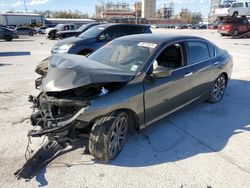 Honda Accord Sport salvage cars for sale: 2015 Honda Accord Sport