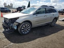 Subaru Outback 2.5i Limited salvage cars for sale: 2017 Subaru Outback 2.5I Limited