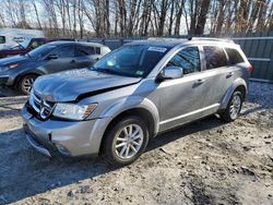 Salvage cars for sale from Copart Candia, NH: 2017 Dodge Journey SXT