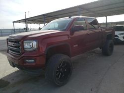 Salvage cars for sale from Copart Anthony, TX: 2017 GMC Sierra K1500 SLT